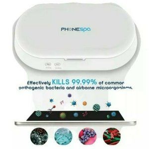 NEW! GENUINE TZUMI PHONE SPA Cell Phone & Accesories UV Light Sanitizer